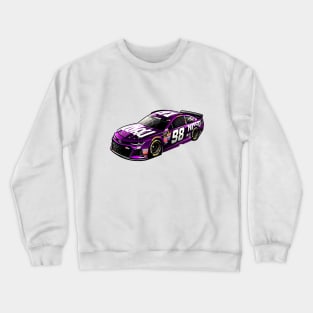 Cool purple Nascar car number 98, greatest grand prix champion Crewneck Sweatshirt